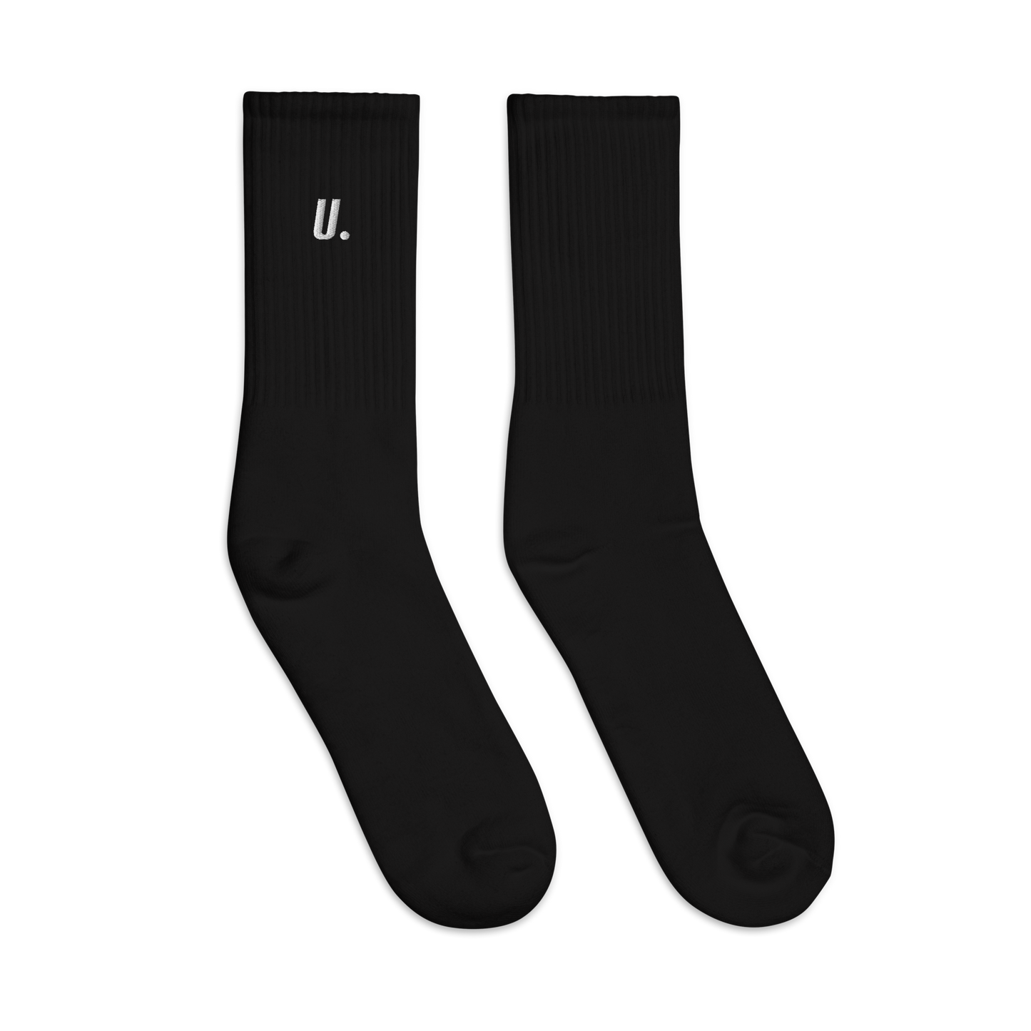 University Embroidered Socks