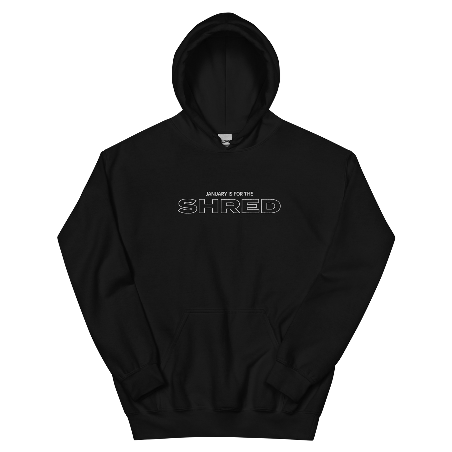 SHRED EMBROIDERY HOODIE