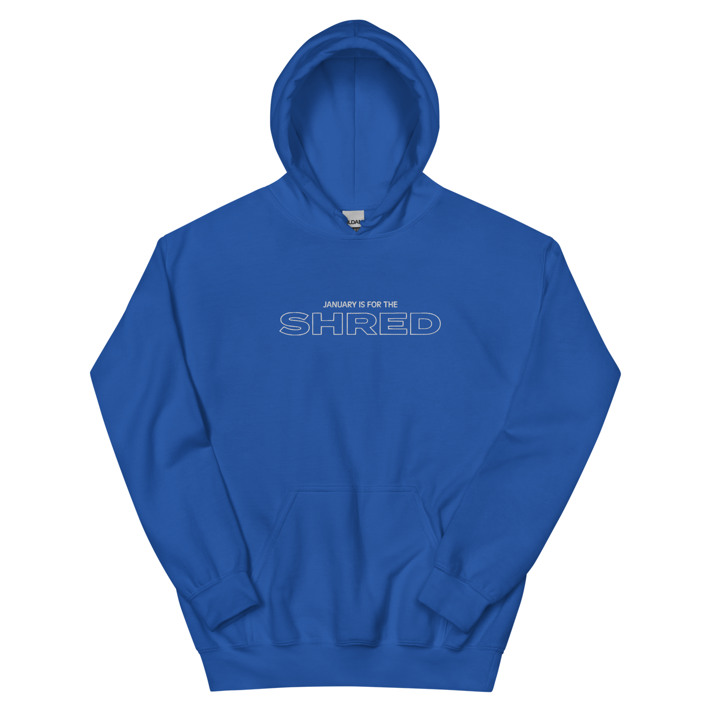 SHRED EMBROIDERY HOODIE